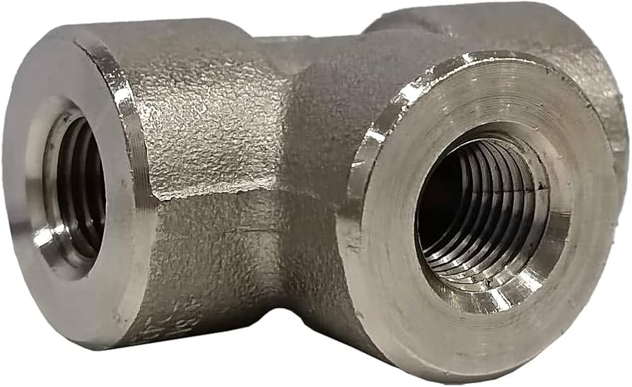 1/2 PLG TEE ROSCADO SERIE 3000 ASME B16.11
