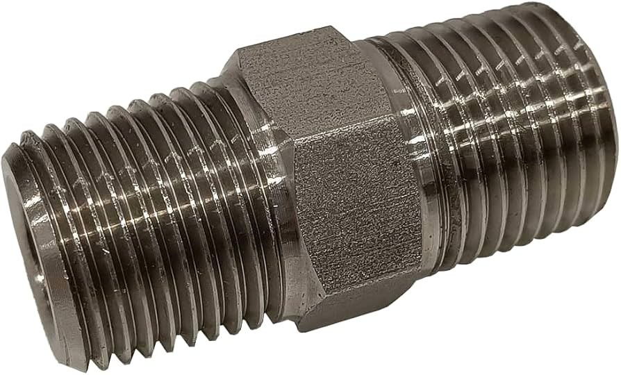 3/4 PLG NIPLE EXAGONAL ROSCADO SERIE 3000 ASME B16.11