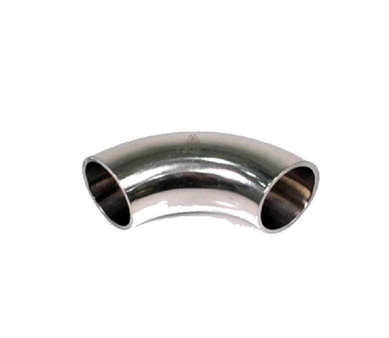 2 plg e=2mm CODO 90 Sanitario Sin costura PULIDO INOX 304