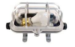 FOCO DE ILUMINACION LED TIPO TORTUGA ANTIEXPLOSIVA DE 20W CONEXION 3/4" NPT
